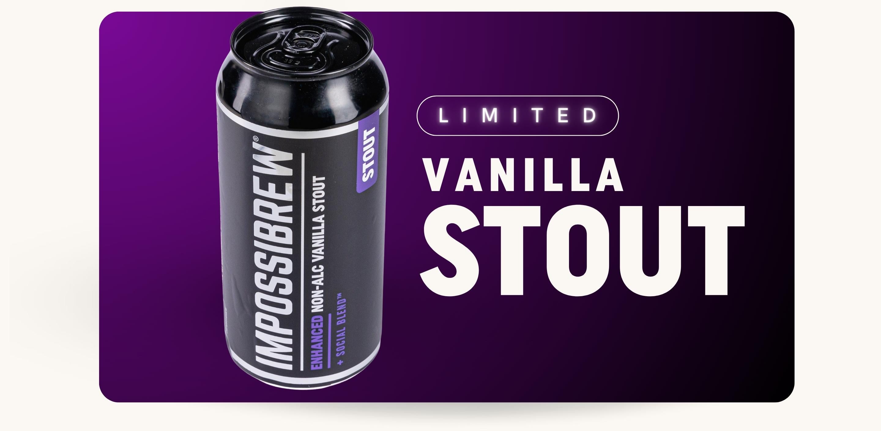 IMPOSSIBREW® Unveils limited edition Vanilla Stout, all without alcohol.