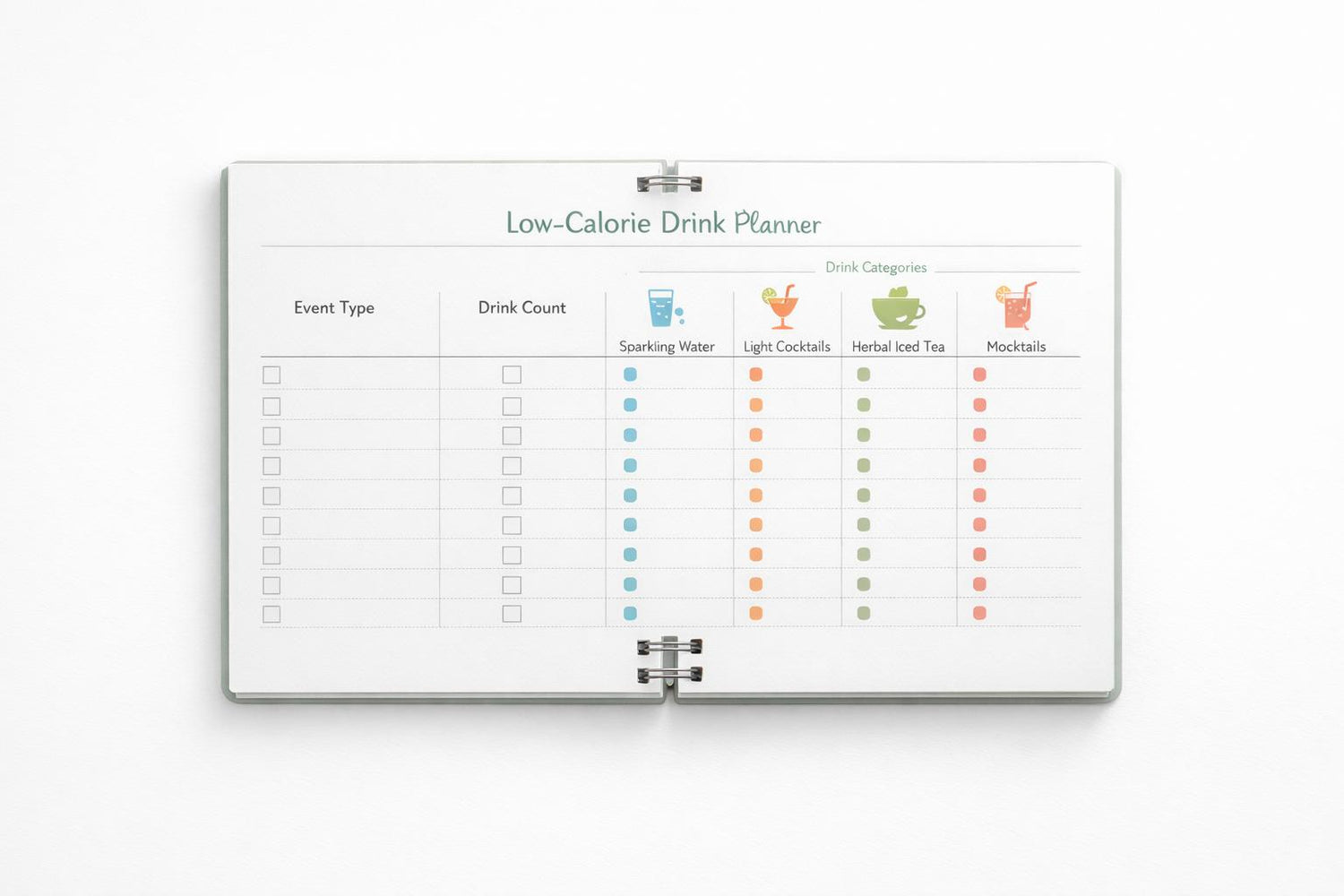 Low-Calorie Drink Event Planner