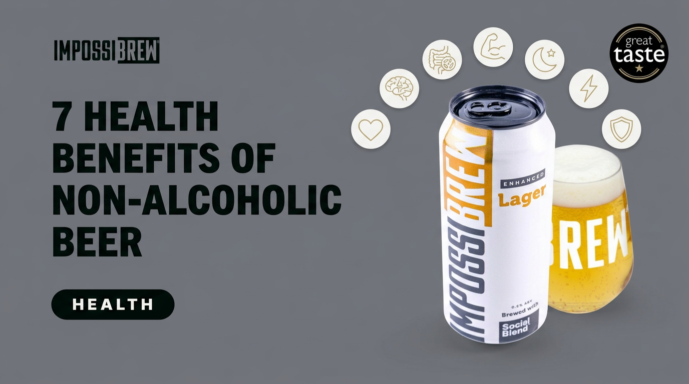 7 Health Benefits of Non-Alcoholic Beer - IMPOSSIBREW