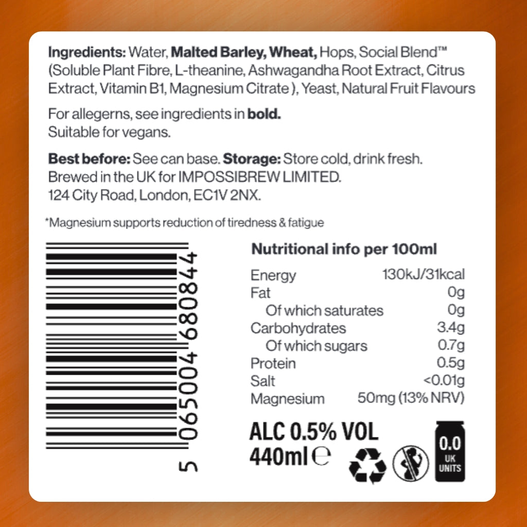 IMPOSSIBREW® Cask Reserve Amber