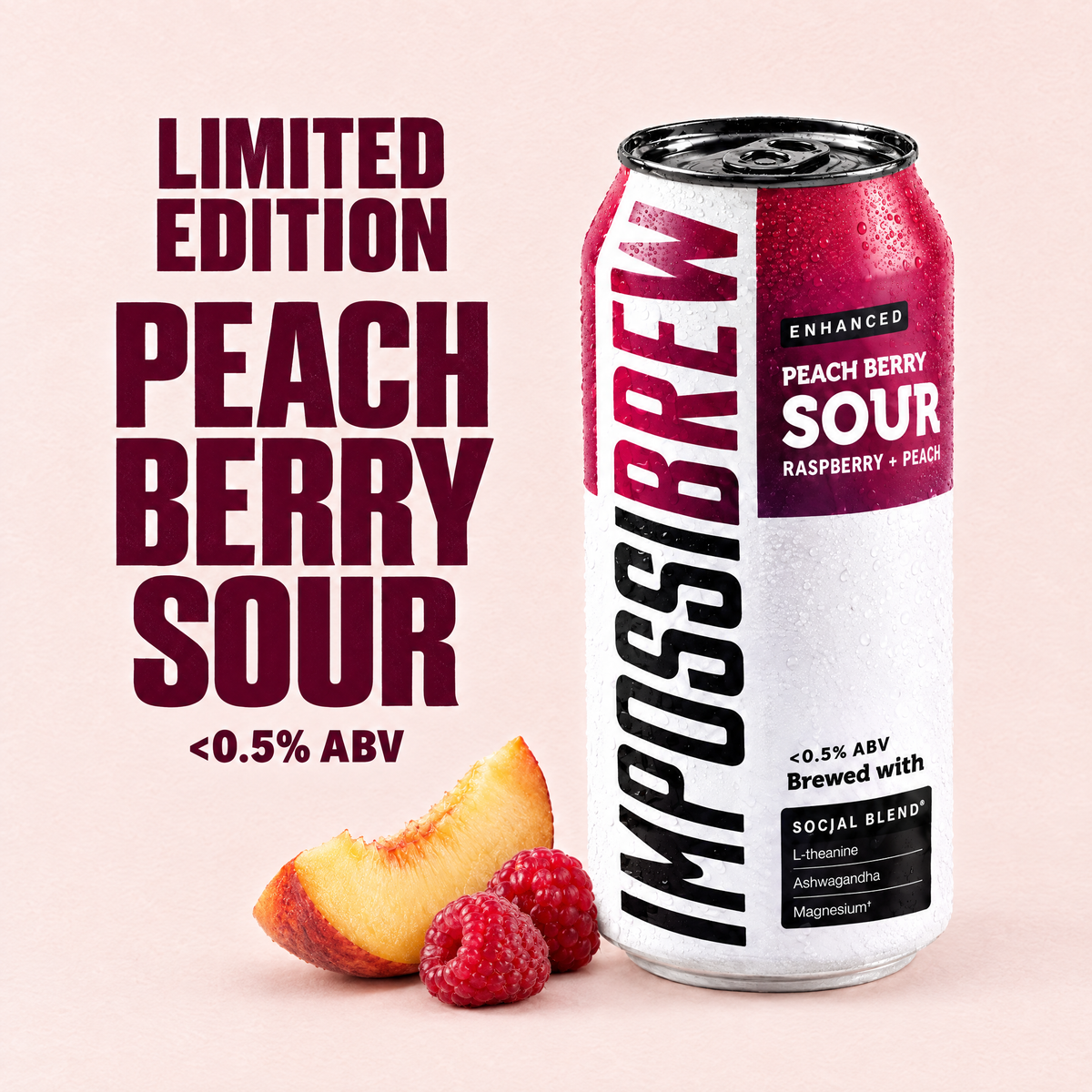IMPOSSIBREW Peach Berry Sour - limited poster - selected image 07