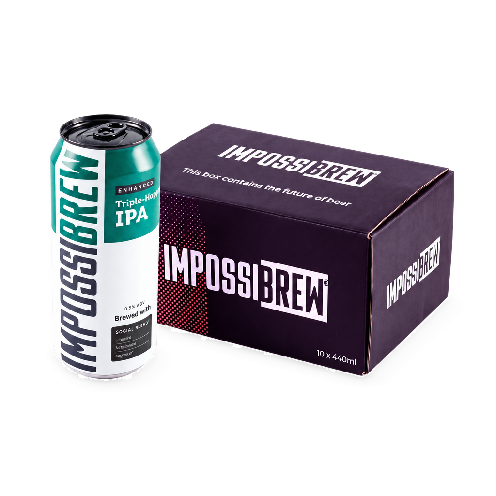 IMPOSSIBREW Triple Hopped IPA 10 x 440ml pack