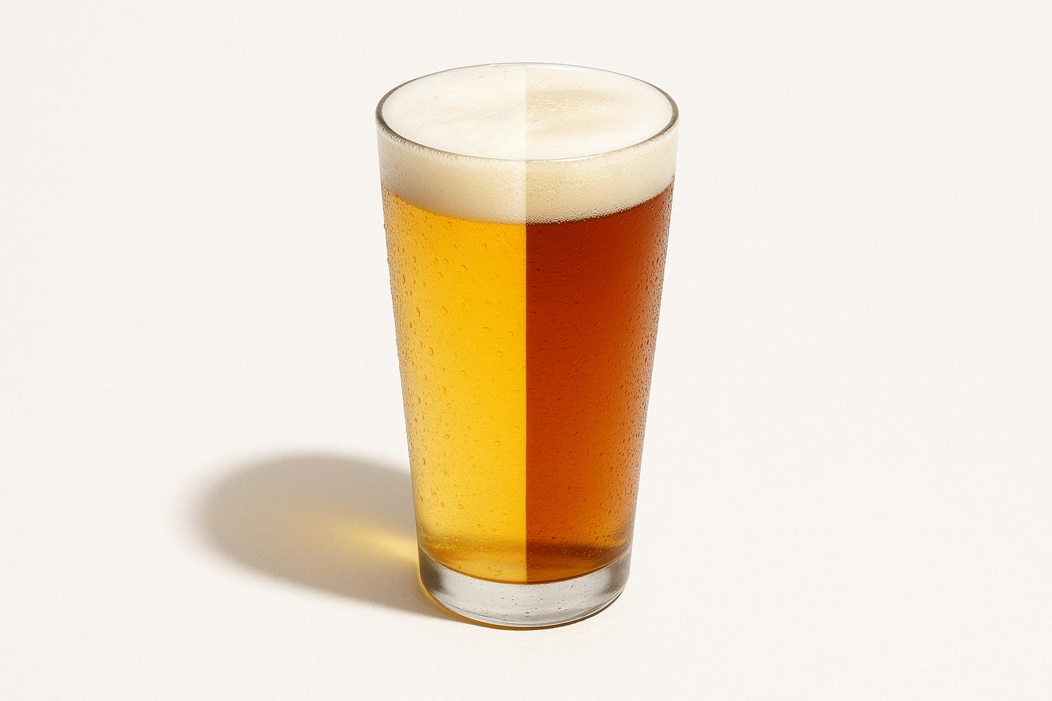 Sensory Profiles of Enhanced Lager vs. Pale Ale