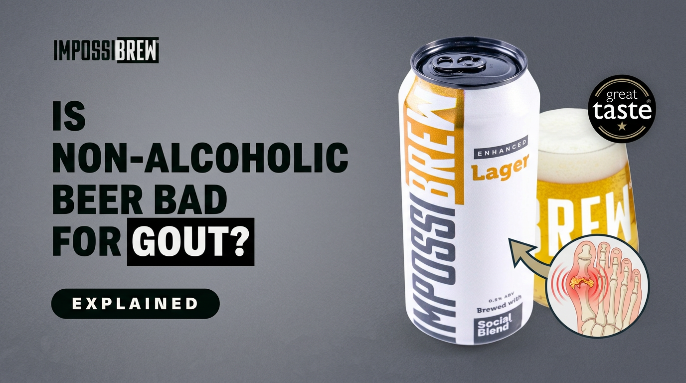 Is Non-Alcoholic Beer Bad for Gout? IMPOSSIBREW Blog