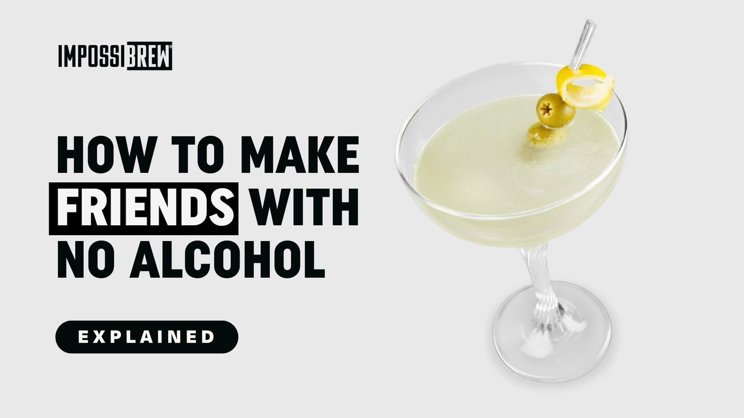 How to Make Friends Without Drinking