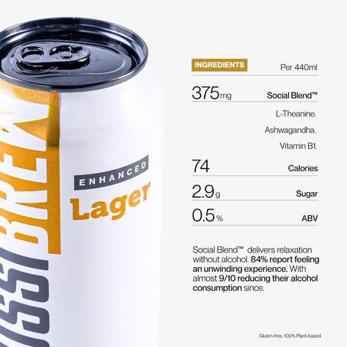 Alcohol-Free Lager UK - Gluten-Free 440ml | IMPOSSIBREW