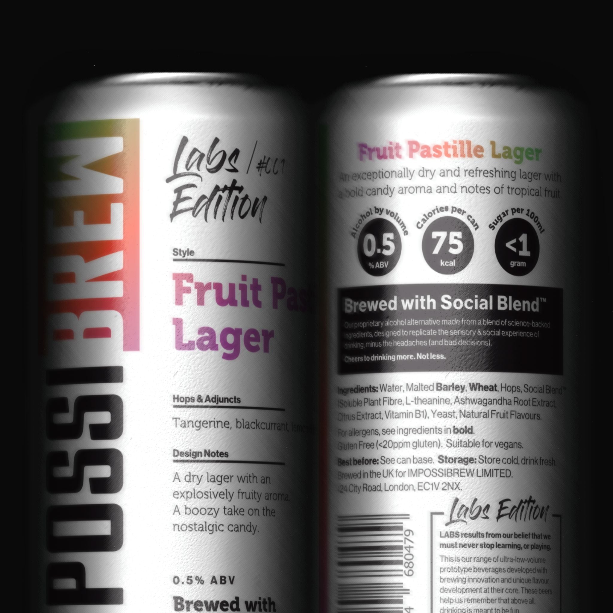 IMPOSSIBREW® LABS Fruit Pastille Lager