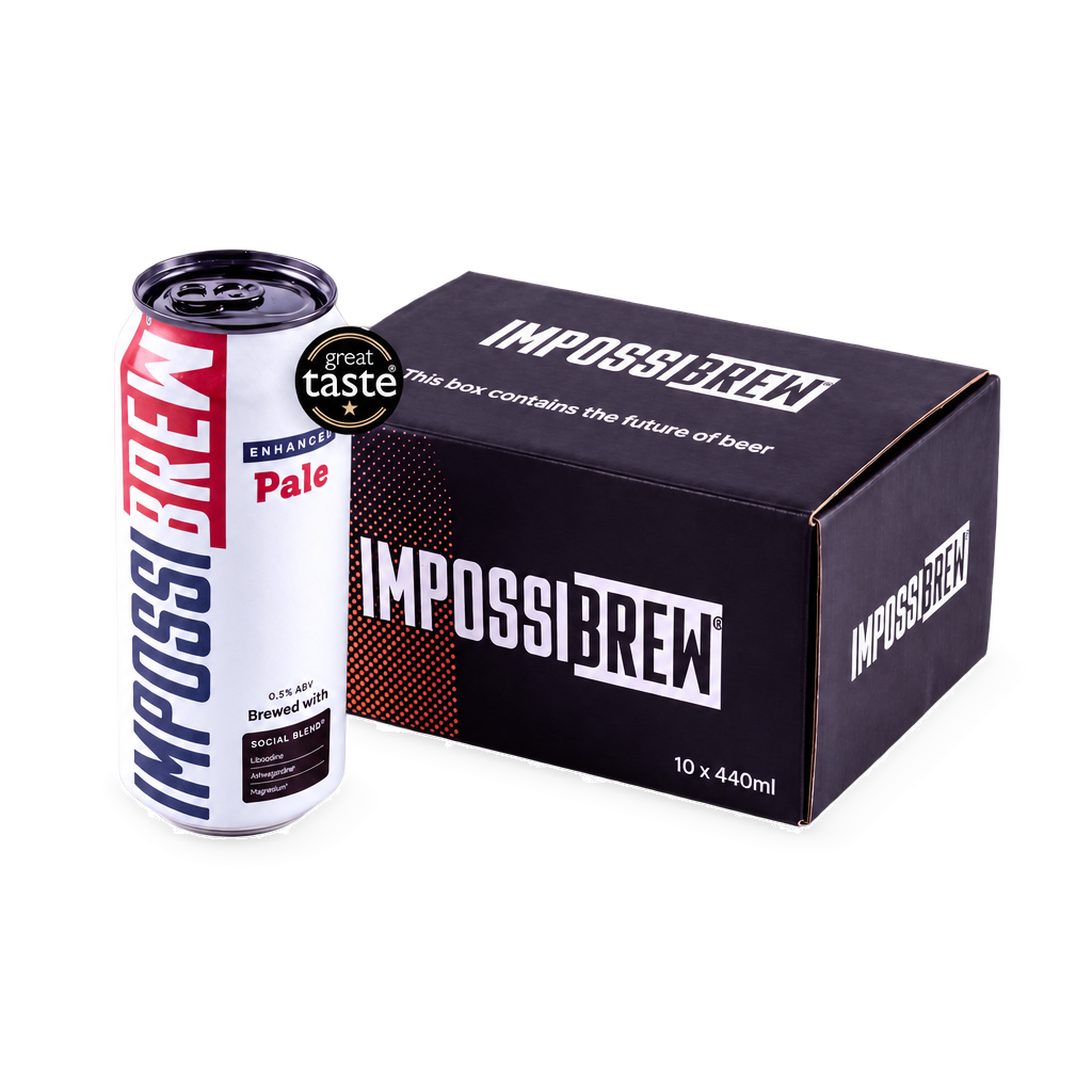 IMPOSSIBREW Enhanced Pale 10 x 440ml pack