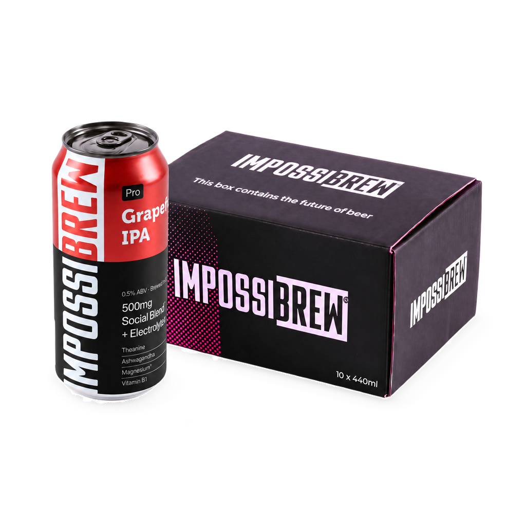 IMPOSSIBREW Pro Grapefruit IPA 10 x 440ml pack